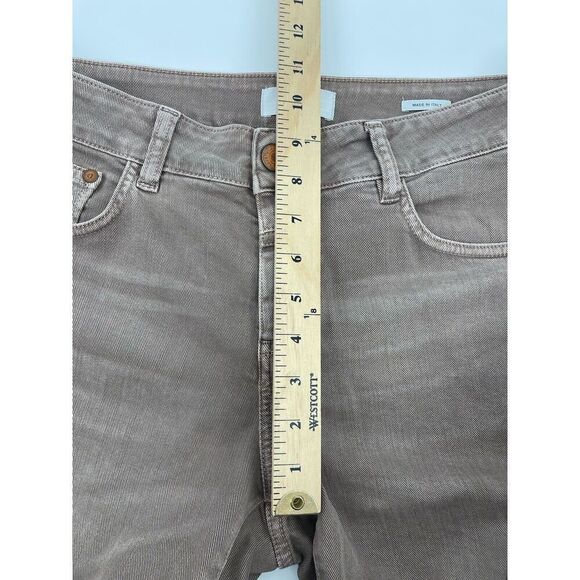 CLOSED Baker Womens Stretch Denim Biscotti Brown Stretch Jeans Skinny Size 31 - Picture 5 of 9